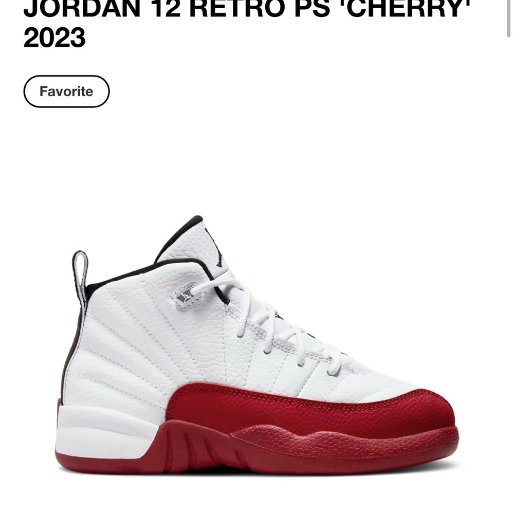 Jordan Sneakers in red and White